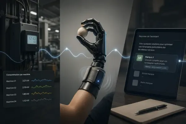 Trois instruments technologiques à Évry