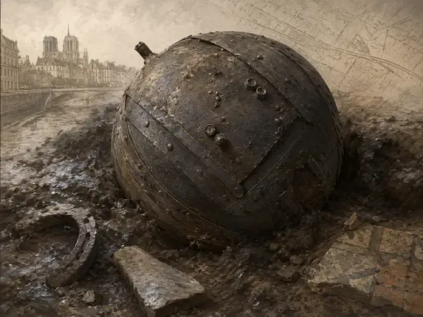 Objets archéologiques sous Paris