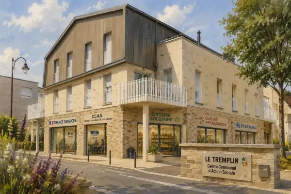 Illustration - services sociaux et logements