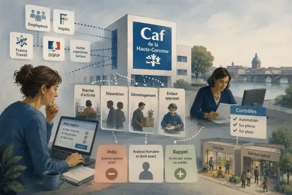 Illustration - Données Caf en Haute-Garonne