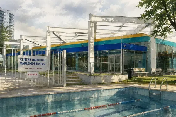 Piscine publique en rénovation