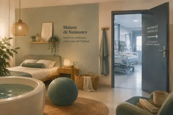 Illustration d’une naissance hospitalière
