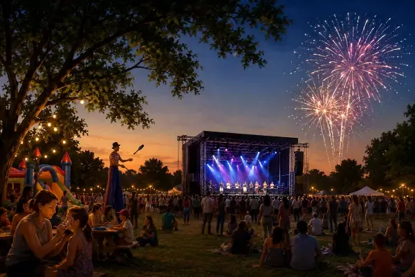 Fête au parc Georges-Brassens