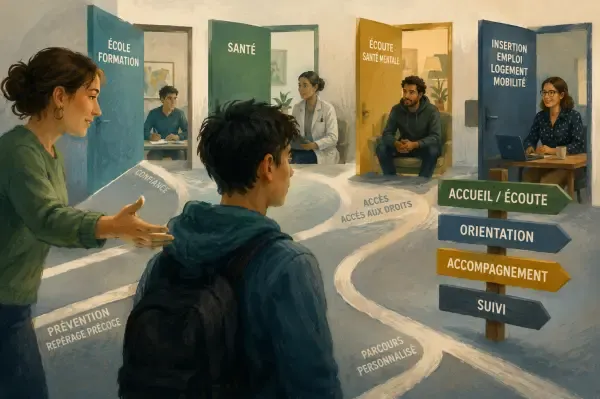 Illustration - Jeunes et parcours de santé
