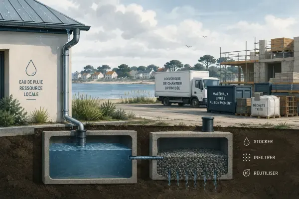 Illustration - Eau, chantier et innovation