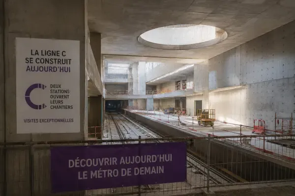 Illustration - chantier du métro toulousain