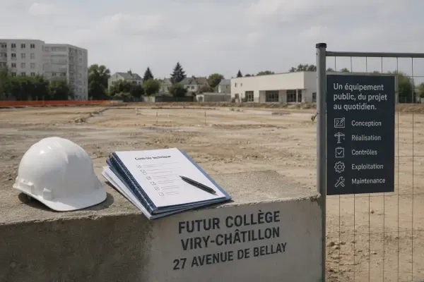 Futur collège à Viry-Châtillon