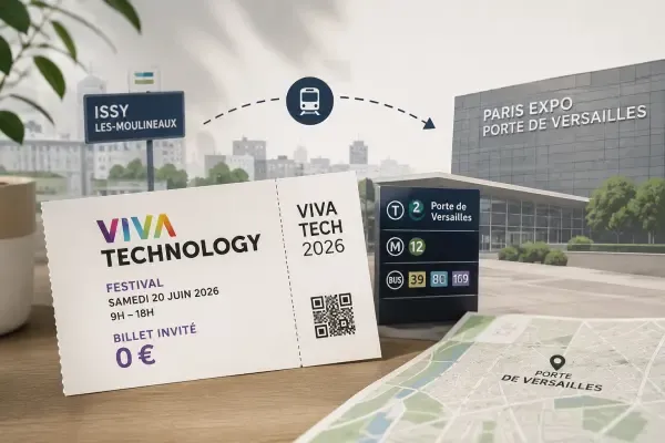 Illustration - Billet VivaTech gratuit