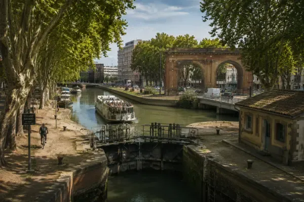 Canal du Midi à Toulouse