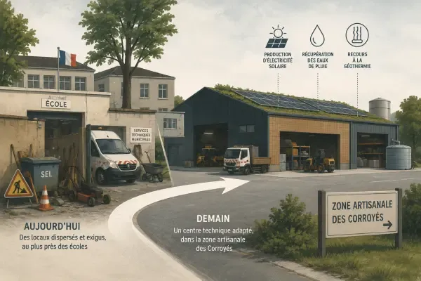 Illustration - ateliers municipaux