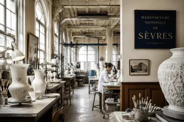 Atelier de porcelaine à Sèvres