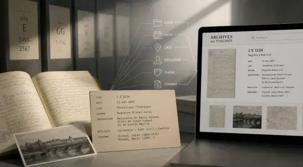 Illustration - Archives et données publiques