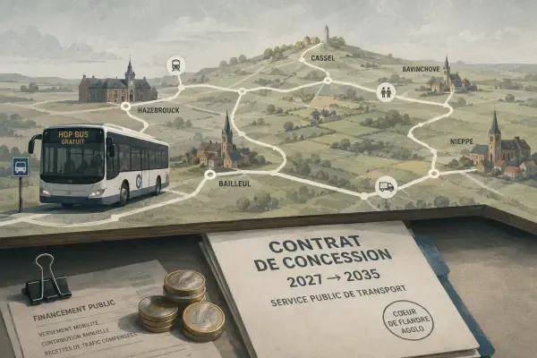 Bus gratuit en Flandre