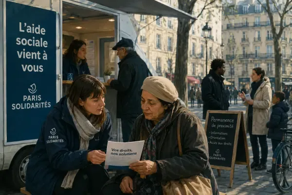 Permanence sociale mobile à Paris