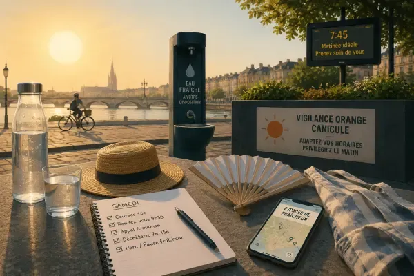 Canicule en Gironde