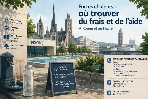 Piscine et points d’eau en ville