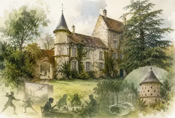 Château de Paley illustré