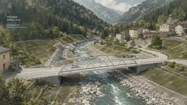 Cadastre de vallée reconstruite