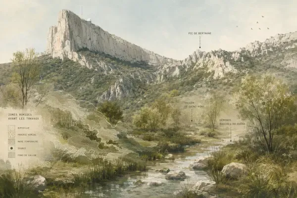 Vallon humide de Sainte-Baume