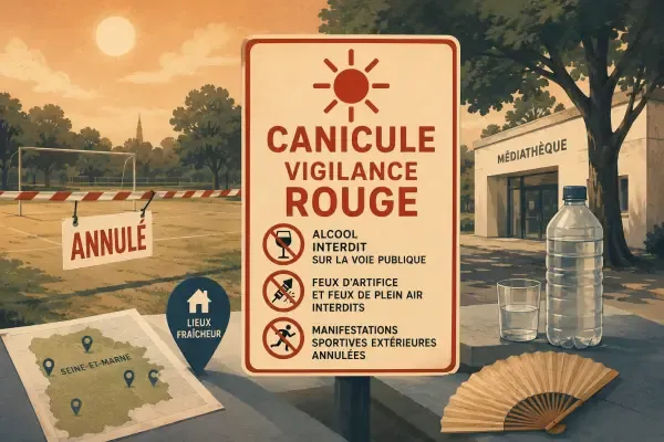 Illustration - vigilance rouge canicule