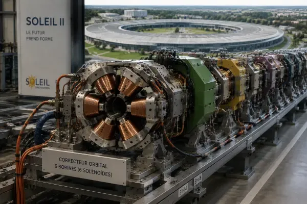 Illustration - aimants de synchrotron