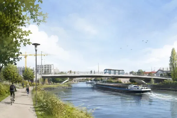 Illustration - pont sur la Deûle