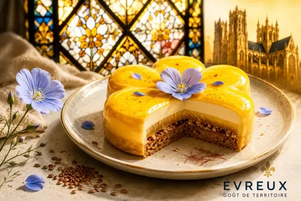 Illustration - pâtisserie au lin