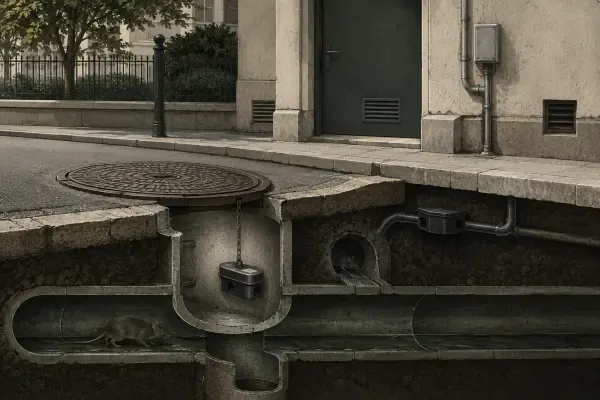 Réseau d’assainissement et rongeurs