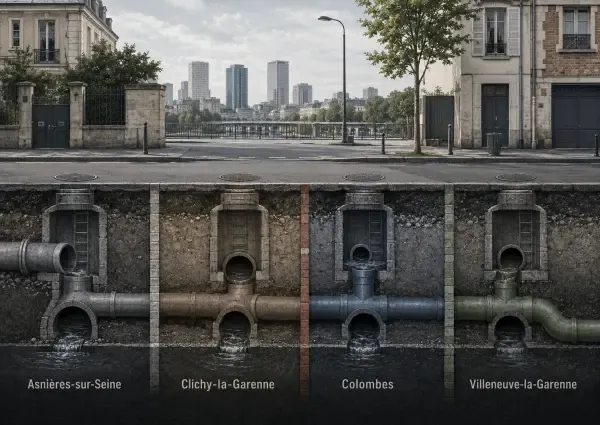 Réseau d’assainissement urbain