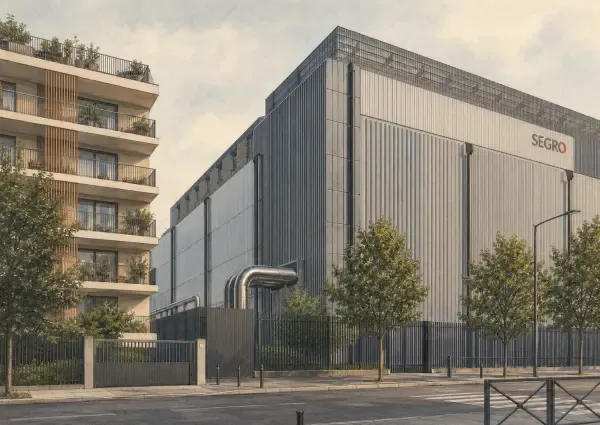 Datacenter près de logements au Bourget