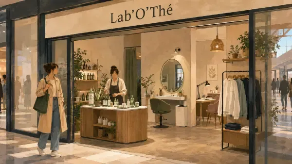 Boutique bien-être au centre Coty