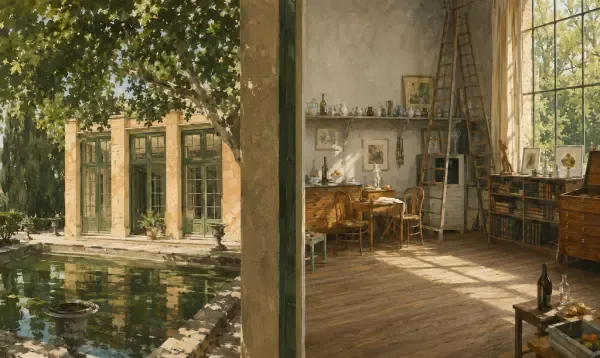 Bastide du Jas de Bouffan restaurée
