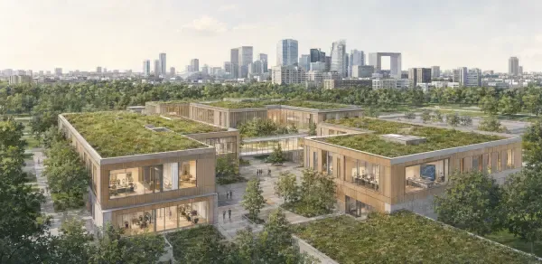Campus et étudiants à Nanterre