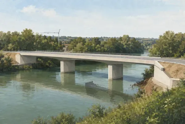 Futur pont sur le Tarn