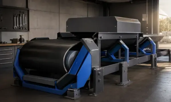 Convoyeur industriel sécurisé