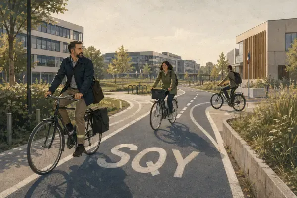 Cyclistes du quotidien à SQY