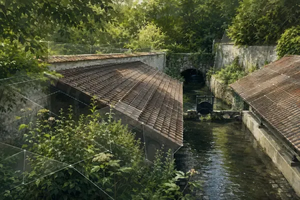 Le Morbras et ses berges