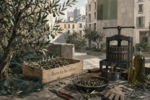 Oliviers à Malakoff