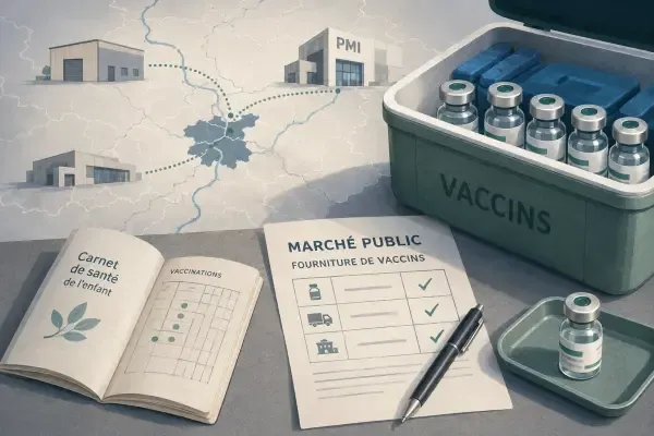 Vaccins en centre de santé
