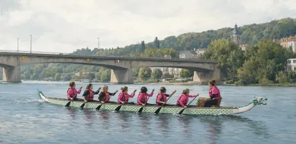 Dragon boat sur la Seine