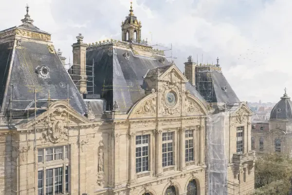 Toitures du Palais des Beaux-Arts