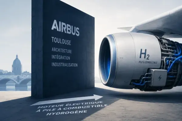 Moteur hydrogène d’avion