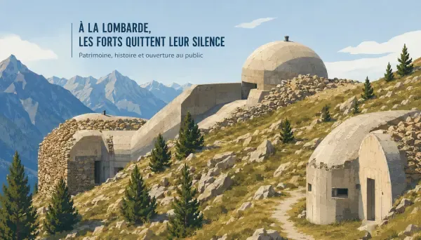 Forts au col de la Lombarde