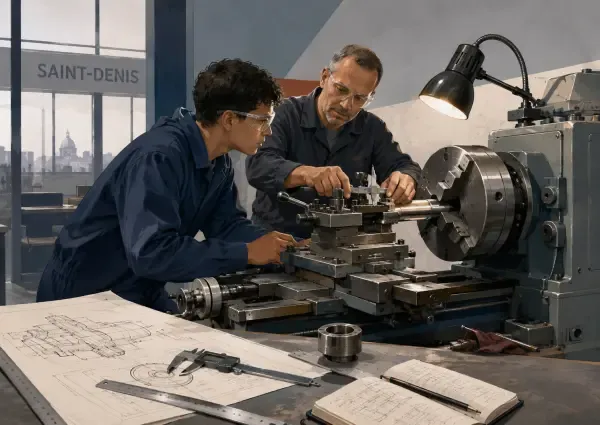 Atelier technique à Saint-Denis