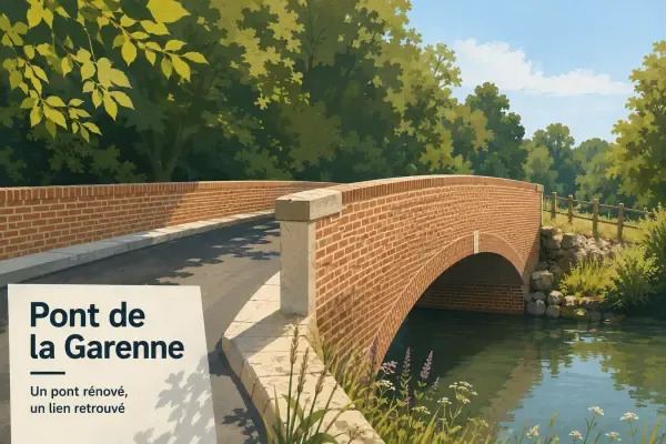 Pont ancien au-dessus de l’Eure
