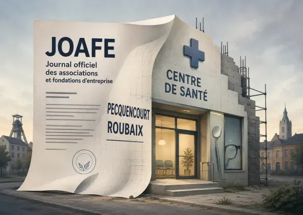 Illustration de centre de santé