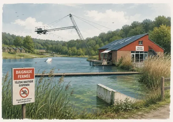 Lac de Caniel à Vittefleur