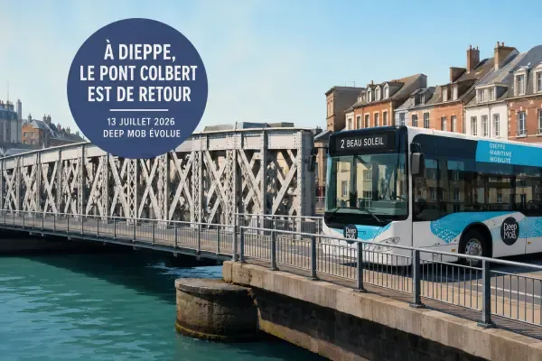 Bus Deep Mob à Dieppe