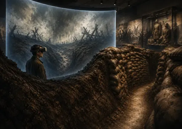 Casque VR au musée de Meaux