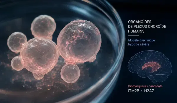 Organoïde cérébral cultivé en laboratoire